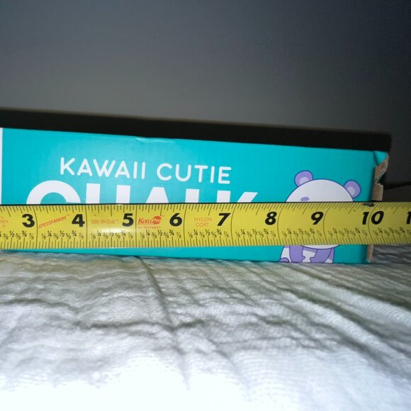 KAWAII CUTIE Chalk Set NIB - Washable - Multicolored - 32 Piece Set w/ Stencils - Picture 7 of 8